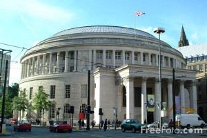 image of central library, manchester city centre